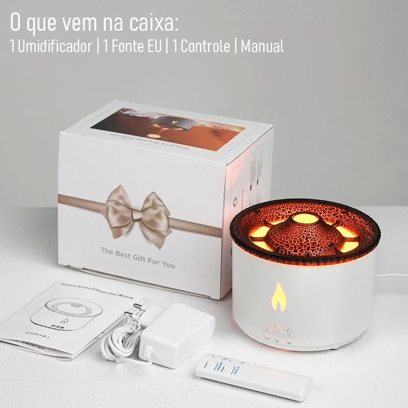 Umidificador e Aromatizador 2 em 1