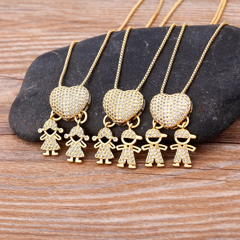 Colar Mother Love Zirconia