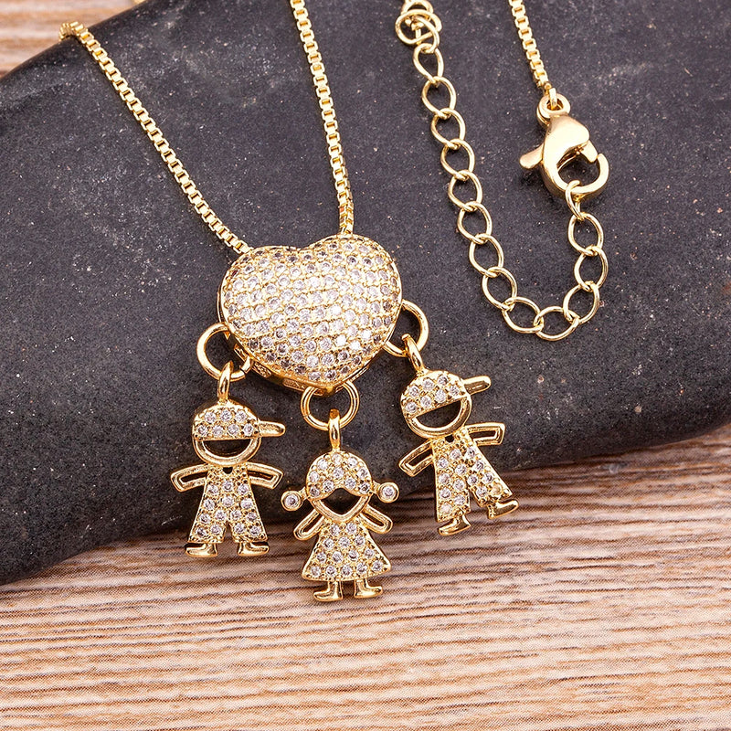 Colar Mother Love Zirconia