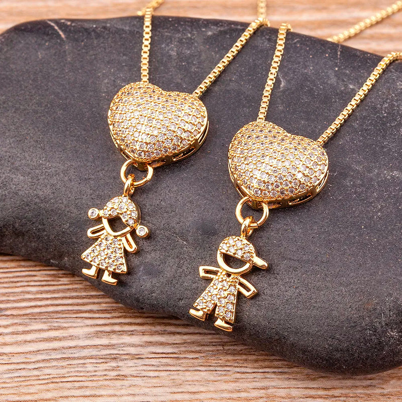 Colar Mother Love Zirconia
