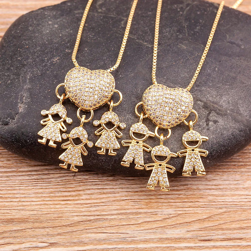 Colar Mother Love Zirconia