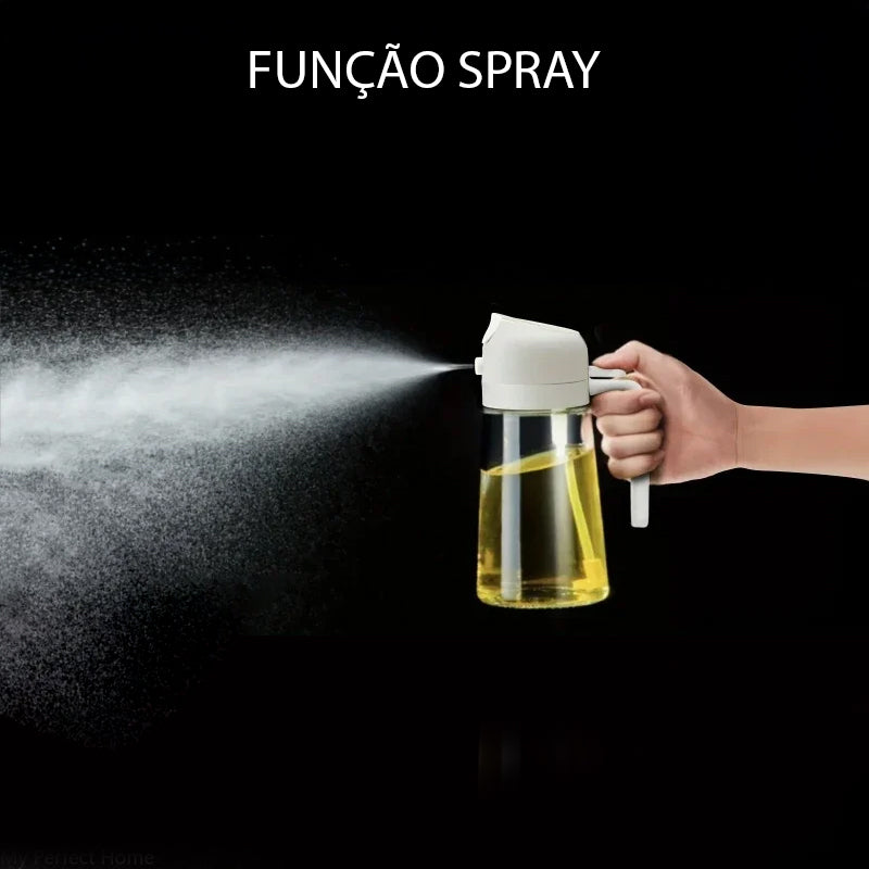 OilJet - Spray e Dispenser de Óleo e azeite 2 em 1