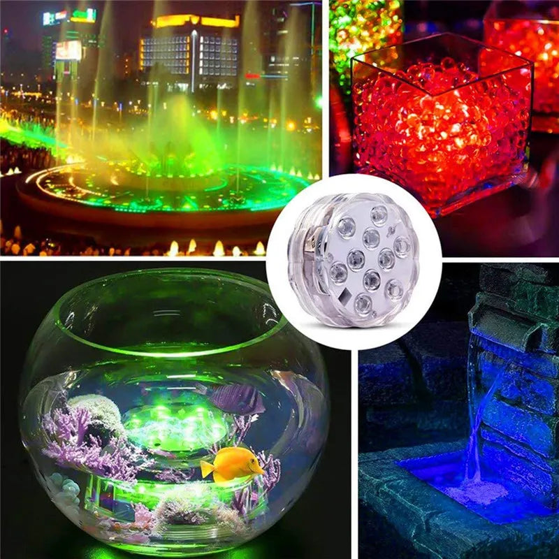 AquaLuz - Led Para Piscina Sem Fio