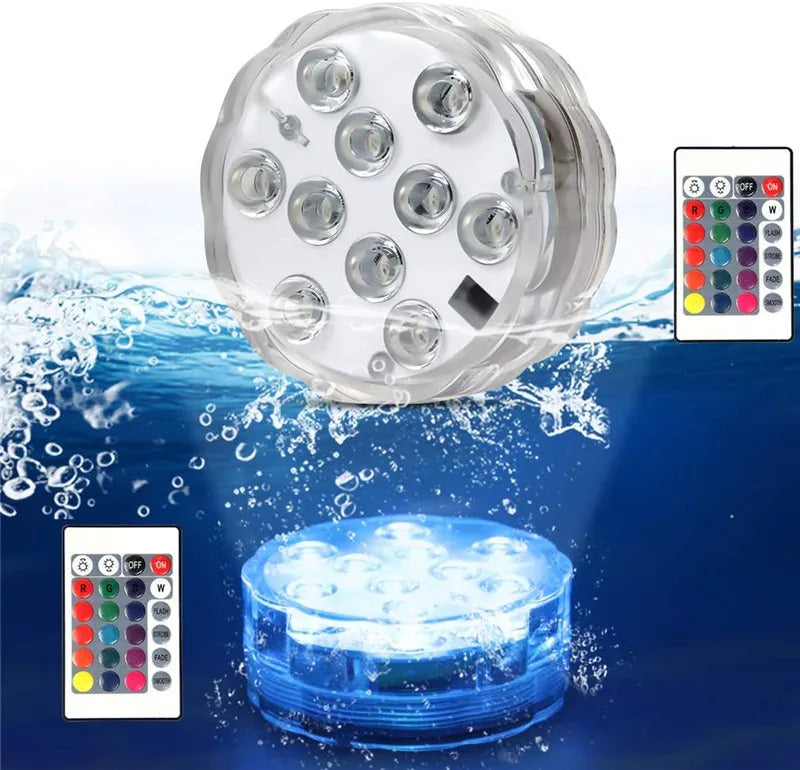 AquaLuz - Led Para Piscina Sem Fio