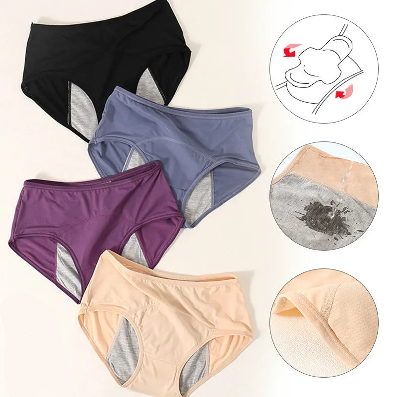 Kit Calcinha Antivazamento - ComfyShield
