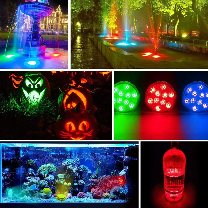 AquaLuz - Led Para Piscina Sem Fio