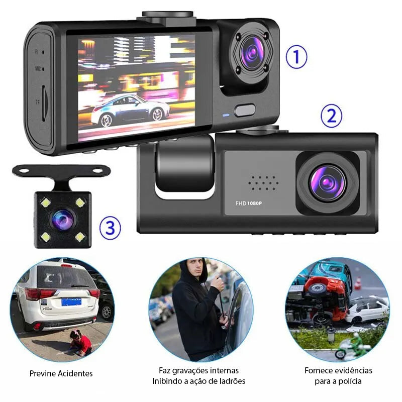 DriveCam 4K - Câmera para carro