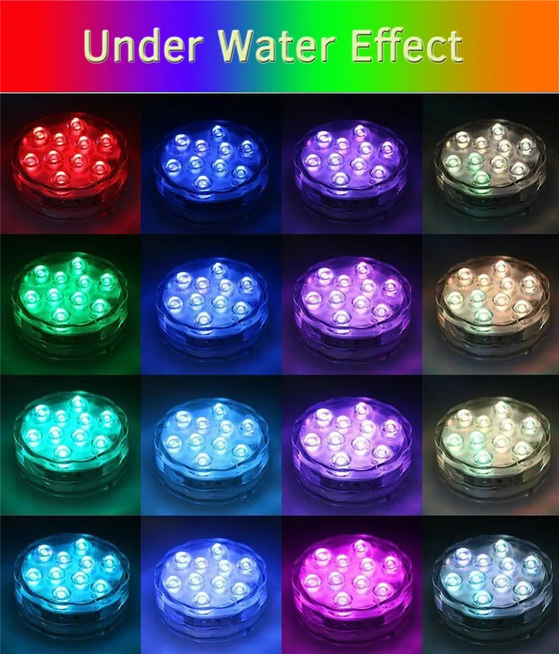 AquaLuz - Led Para Piscina Sem Fio